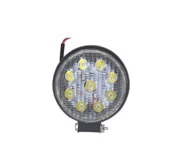 10-30VOLT 27W 9 LEDLİ IP67 LED IŞIK PROJEKTÖR YUVARLAK - 1