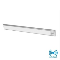 10 WATT 40 CM SENSÖRLÜ LED BANT ARMATÜR - ILIK BEYAZ (4000K) HS-2820 HELİOS - 1