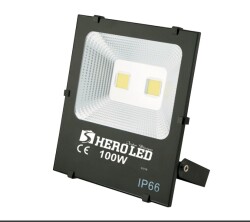 12-24 VOLT 100 WATT COB LED PROJEKTÖR - 1