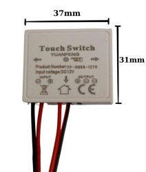 12-24V 5A Dokunmatik (Touch) Ayna Arkası Sensör Ayna Lambası Banyo Aynası Mobilya Sensörü - 3