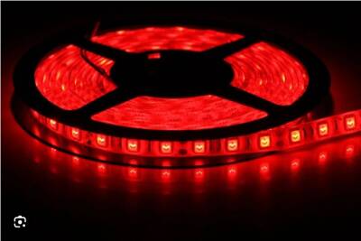 12V SİLİKONLU KIRMIZI ŞERİT LED 5MT/PK 4040 60 LED - 1