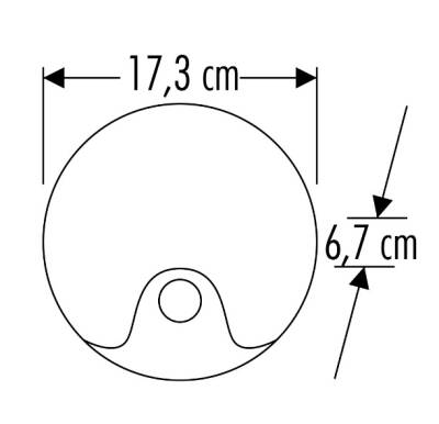 12W Sıva Üstü Sensörlü Modern Armatür Cata Ct 7092 - 3