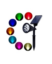 15W RGB SOLAR KAZIKLI ÇİM ARMATUR HS-4003 RGB - 2