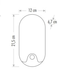 20W PALERMO SIVA ÜSTÜ LED ARMATÜRÜ SENSÖRLÜ ( 4000K ) CATA CT-7093 - 2