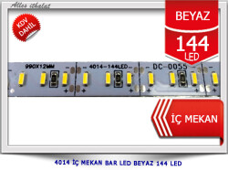 24 VOLT BAR LED 4014/144 LEDLİ ALİMİNYUM ÇUBUK 1MT 144LEDLİ BEYAZ IŞIK - 1