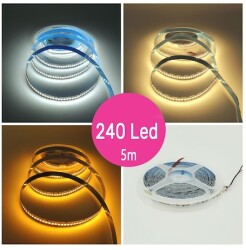 240 LEDLİ 4000K ULTRA PARLAK ŞERİT LED 5 METRE - 1