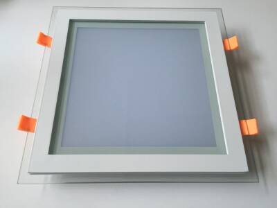 24W CAMLI KARE LED PANEL ARMATÜR GÜNIŞIĞI - 1