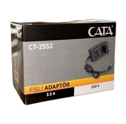 3,5 Amper Cata Fişli Adaptör Ct-2552 36W - 1