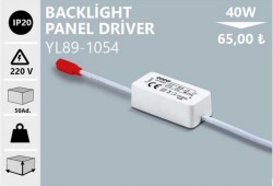 40W BACKLIGHT LED PANEL DRIVER 240mA - 1