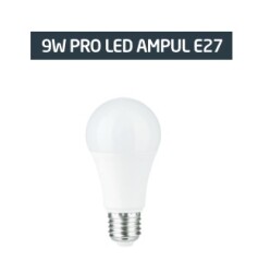 9W BEYAZ PRO A60 LED AMPUL E27 6500K - 1