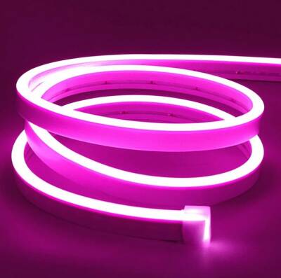 ALLES 12V NEON PEMBE 5MT / PAKET 6X12MM - 1