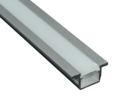 ALS-4425 LED KANALI 3mt BOY GÖMME TİPİ 0,115kg/m - 1