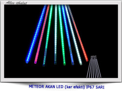 AMBER METEOR LED 80CM TEKLİ - 1