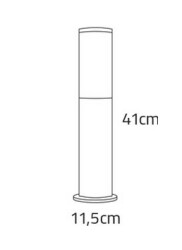 BAHÇE SET ÜSTÜ ARMATÜR (ABS) 41CM ECONA ECN-5034-S - 2