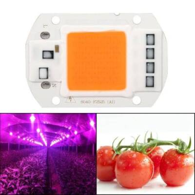 BİTKİ BÜYÜTME 50W 220V FULL SPEKTRUM PEMBE LED ÇİP - 1