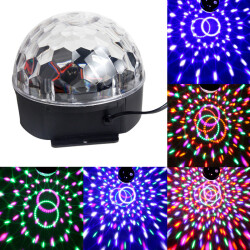 BLUETTOOTH RGB DÖNEN DİSKO BALL - 1