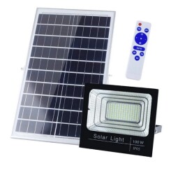 Cata 100W SOLAR Led Sokak Prjektör CT-4648 Beyaz Işık - 1