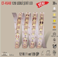 CATA 120 LED GÜNIŞIĞI ŞERİT LED CT-4540 G - 1