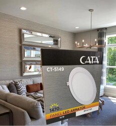 CATA 18 WATT PANEL LED CT-5169 BEYAZ IŞIK ALÜMINYUM KASA - 1