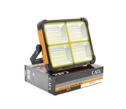 Cata 200W Taşınabilir Şarjlı Solar Projektör CT-4698 - 1