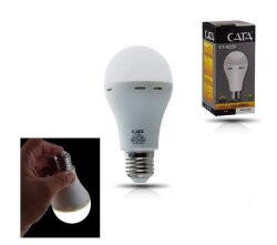 Cata 9W Şarjlı Led Ampul E27 6400K Beyaz CT-4229B - 1