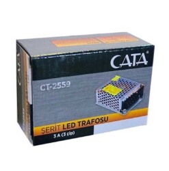 Cata CT-2559 3A 36W Şerit Led Trafosu - 1