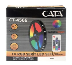 Cata CT-4566 Tv Arkası Ambiyans Rgb LED Seti 3 Metre - 5