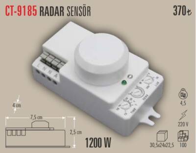 CATA CT-9185 RADAR SENSÖR - 1