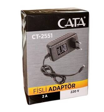 Ct-2551 25 W 2 Amper Cata Fişli Adaptör - 1