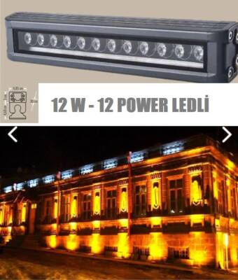 CT-4695 AMBER 12W GOLD WALLWASHER 30CM AMBER CATA - 2