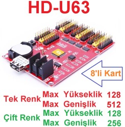 HD-U63 LED PANEL KONTROL KARTI - 1