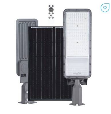 HELIOS HS 3869 300 Watt Sensörlü Solar Sokak Armatürü - Beyaz Işık (6500K) - 1