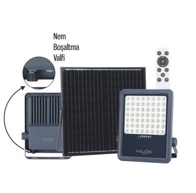 HELIOS HS 3876 300 Watt Solar Proejktör - Beyaz Işık (6500K) - 2