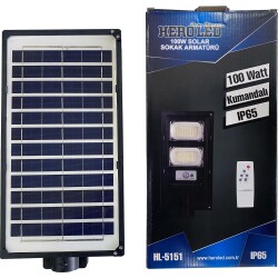 Hero 100W SOLAR SOKAK AYDINLATMA - 3