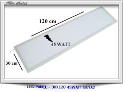 LED PANEL - 30X120 48 WATT BEYAZ Yeni Nesil - 1