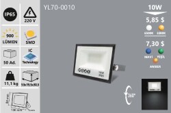 NOAS 10W LED PROJEKTÖR BEYAZ - 1