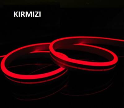 NOAS 12V NEON KIRMIZI 5MT / PAKET 6X12MM YL42-0124 - 1