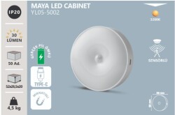NOAS MAYA SENSÖRLÜ ŞARJLI LED CABİNET YL05-5002 - 1