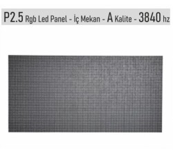 P 2,5 İÇ MEKAN RGB LED PANEL 16X32cm - 1