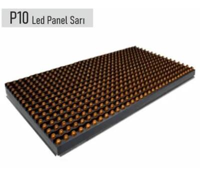 P10 SARI LED PANEL KAYAN YAZI 16X32CM - 1