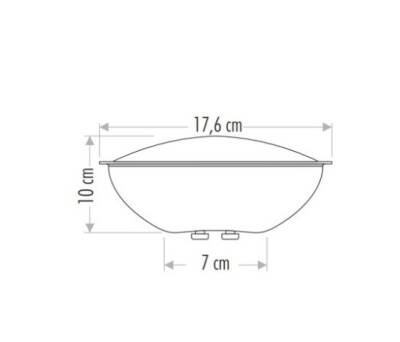 Par56 Led Havuz Ampulü CT-4060 Mavi - 4