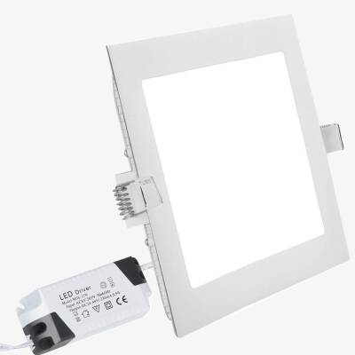 SIVA ALTI KARE LED PANEL 4 WATT BAYAZ - 1