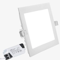 SIVA ALTI KARE LED PANEL 9 WATT BEYAZ - 1