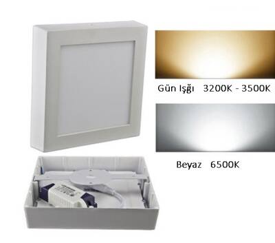 SIVAÜSTÜ KARE LED PANEL 18 WATT GÜNIŞIĞI - 1