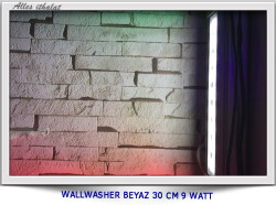 WALLWASHER BEYAZ 30 CM 9 WATT - 1