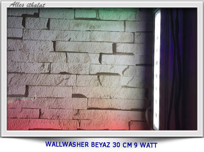 WALLWASHER BEYAZ 30 CM 9 WATT - 1