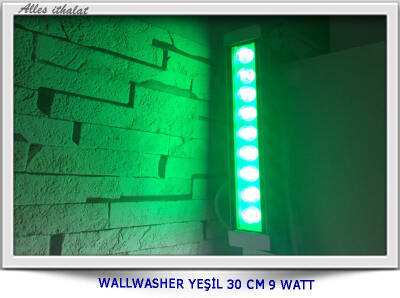 WALLWASHER YEŞİL 30 CM 9 WATT - 1