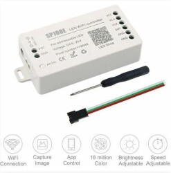 WS2811-WS2812 SP108E Pixel Şerit Led Wifi Kontrol Cihazı - 2