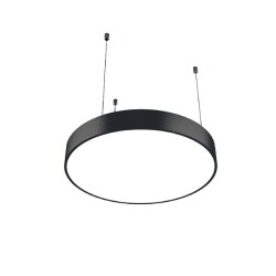 YUVARLAK DAVUL LINEAR MODERN LED AVIZE LINEER ARMATÜR 80 CM - 1